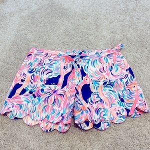Lilly Pulitzer Scallop Shorts